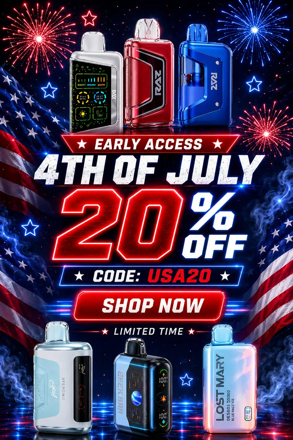 Early 4th Of July Deals | EBCREATE Store