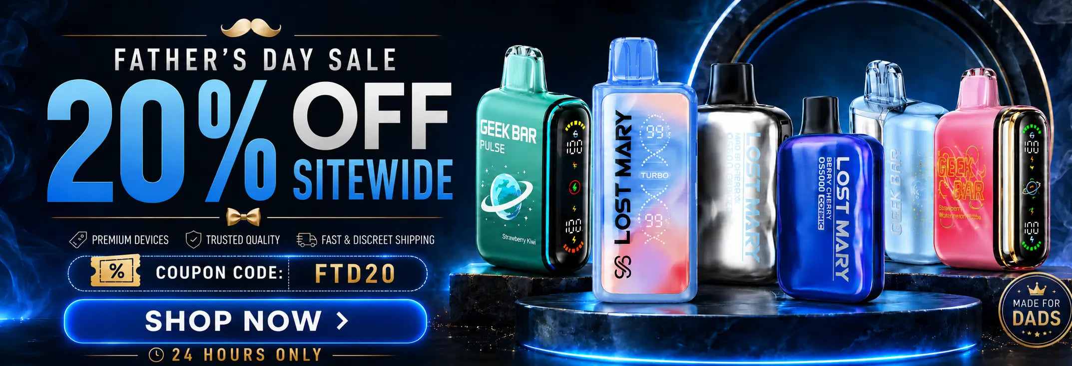 Father's Day Sale | 20% Off Sitewide