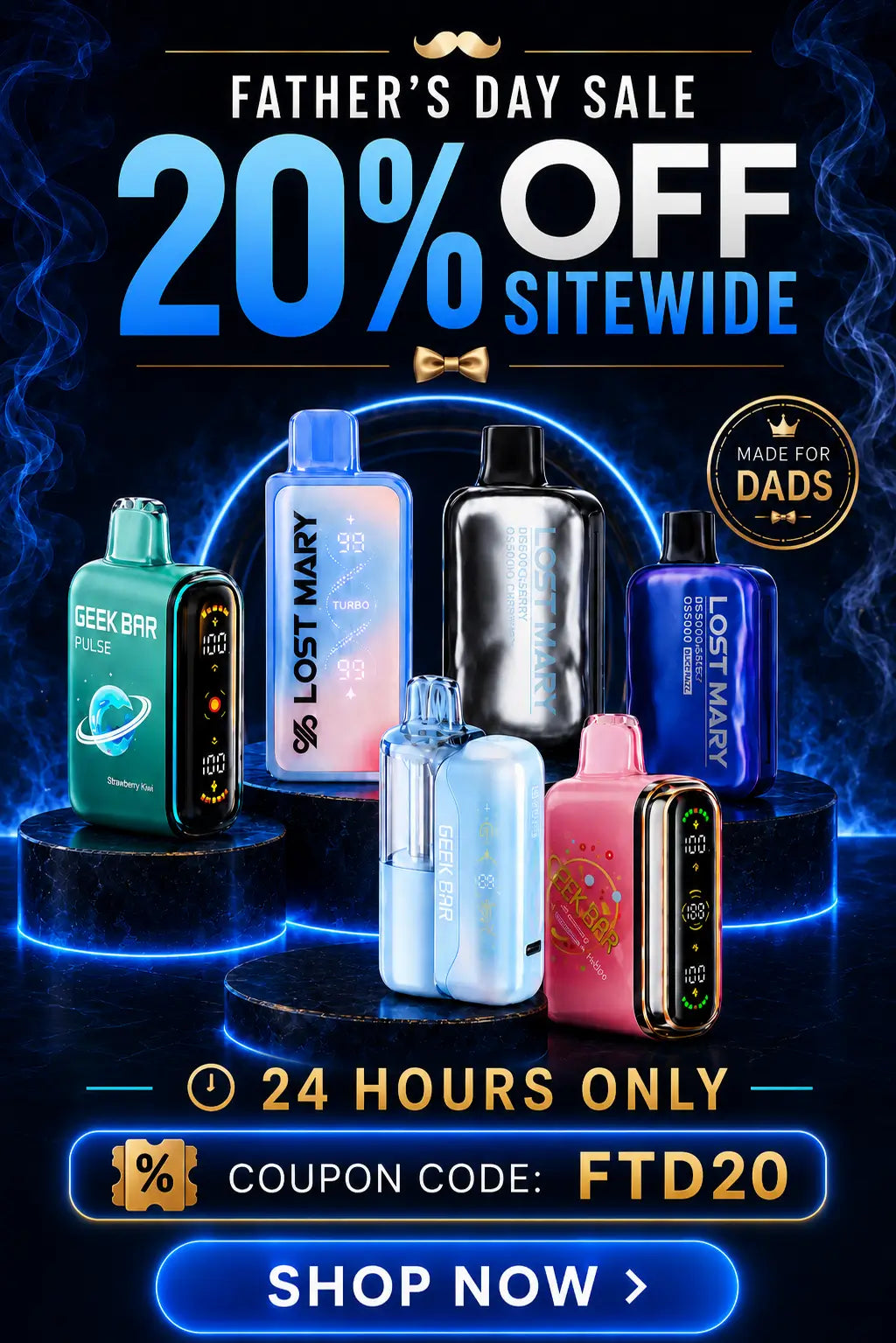 Father's Day Sale | 20% Off Sitewide