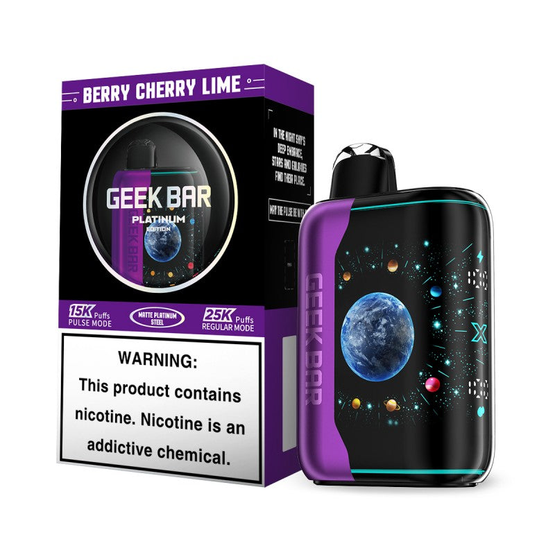 GEEK BAR PULSE X Platinum Edition Berry Cherry Lime