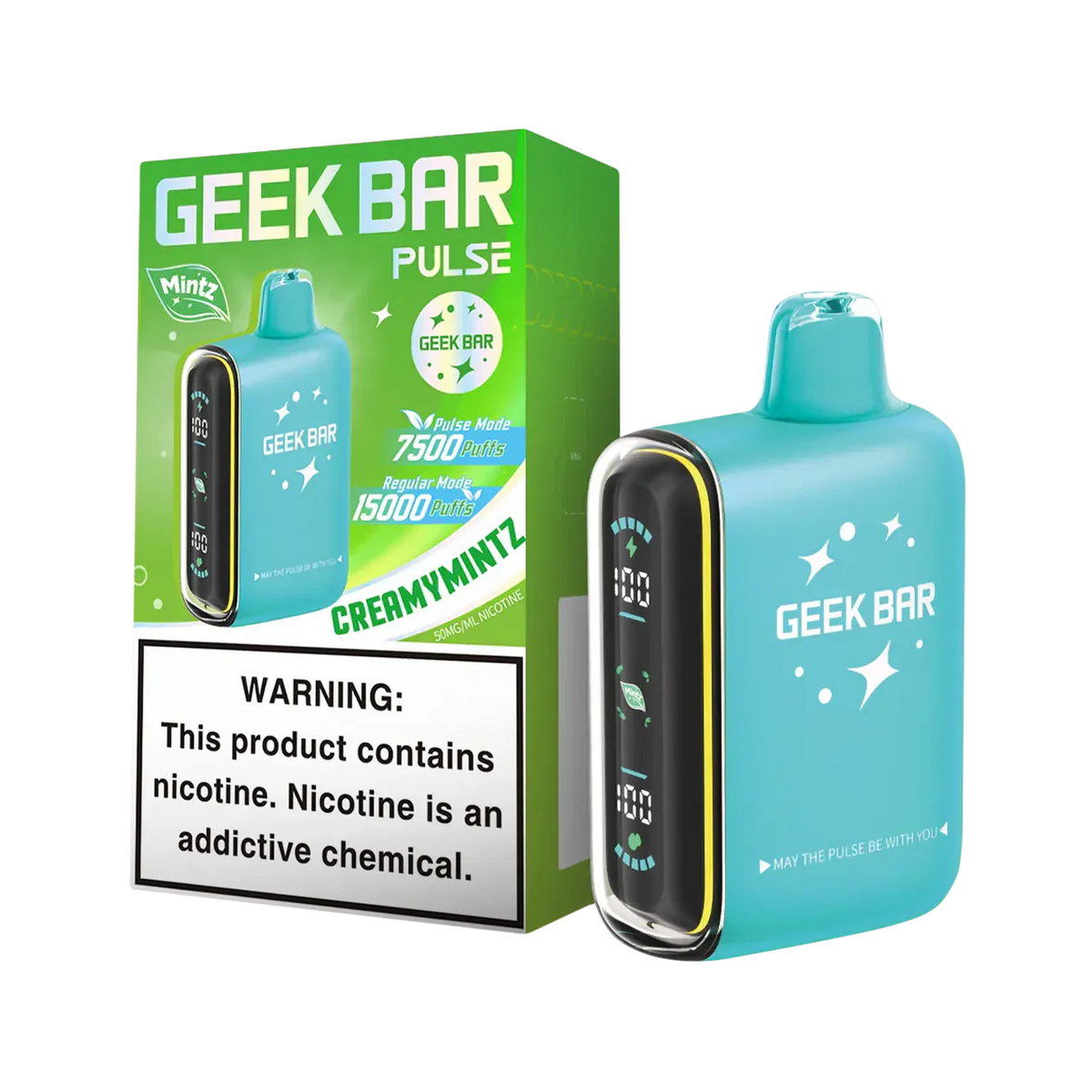 Creamy Mintz Geek Bar Pulse 15000 (Mintz Edition)