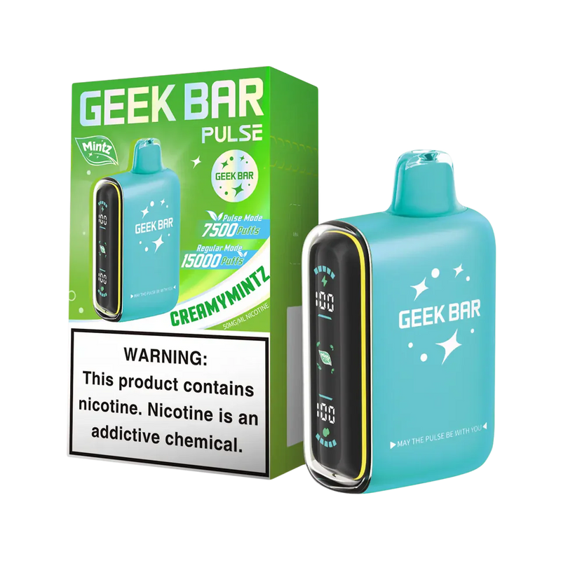 Creamy Mintz Geek Bar Pulse 15000 (Mintz Edition)