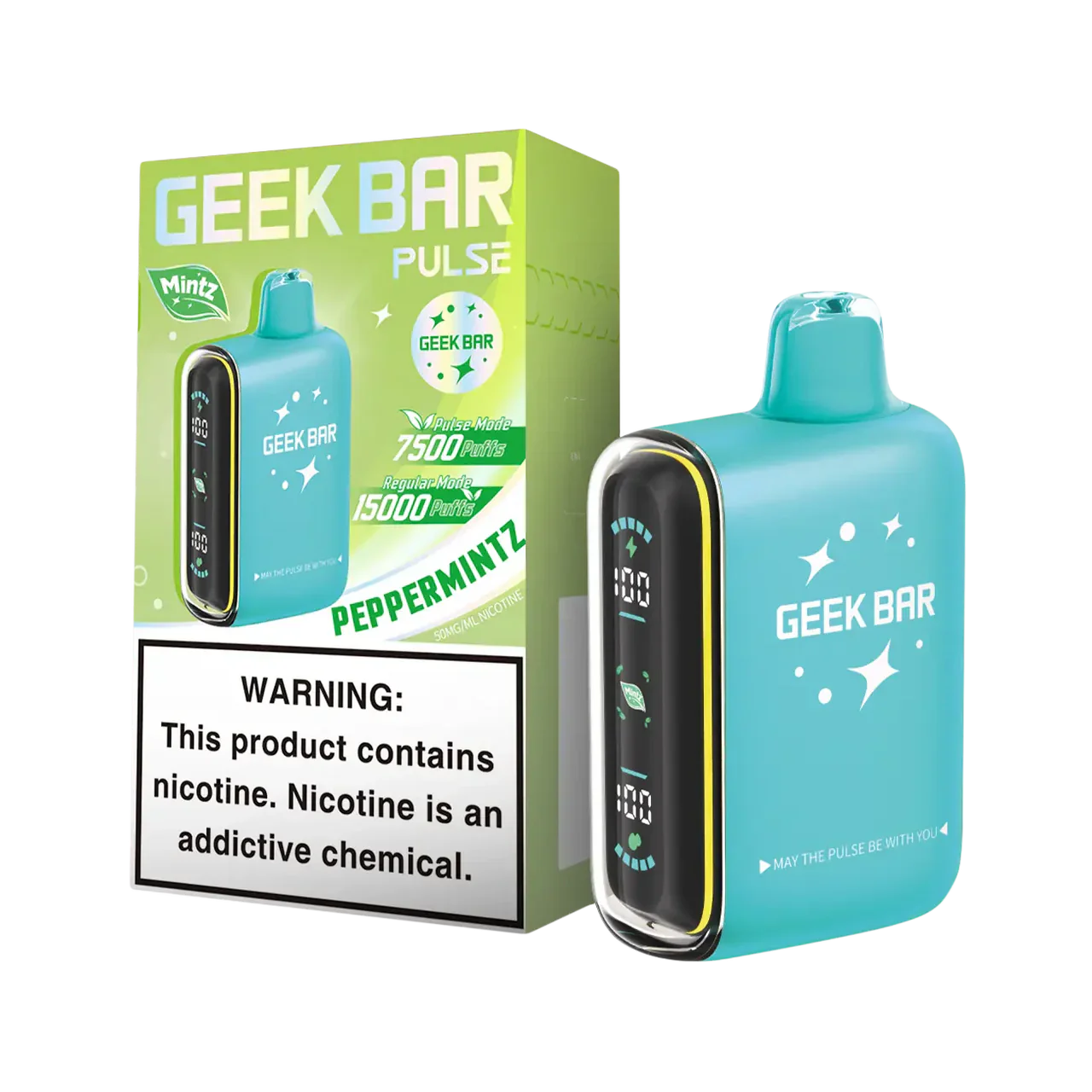 Pepper Mintz Geek Bar Pulse 15000