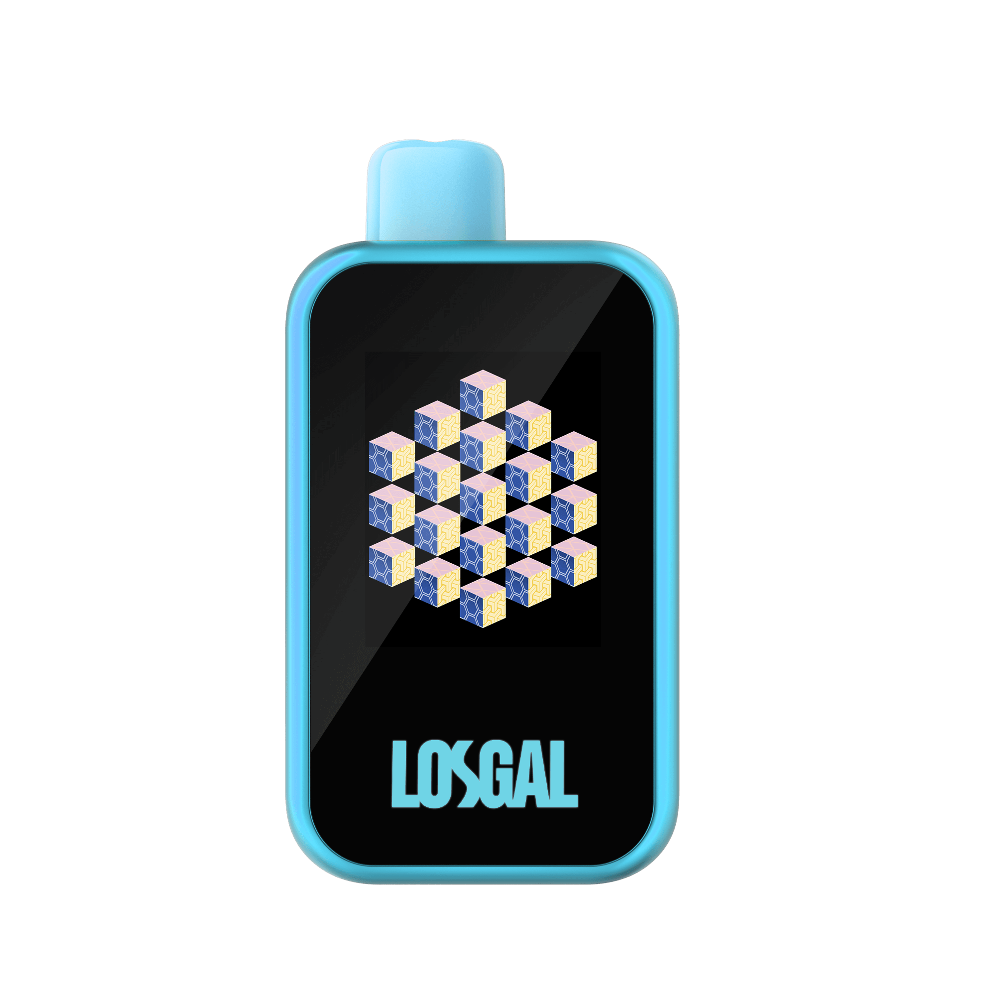 losgal mc25000 rainbow sherbet vape geometric edition