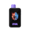 losgal mc25000 sour apple grape kiwi vape skull edition