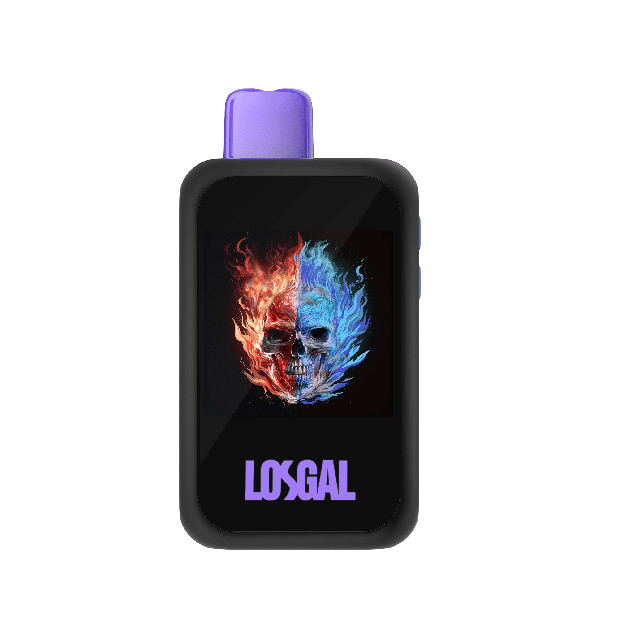 losgal mc25000 sour apple grape kiwi vape skull edition