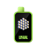 losgal mc25000 sour apple ice vape geometric edition