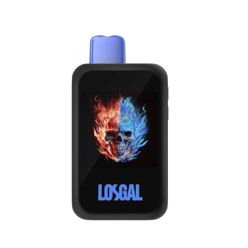 losgal mc25000 watermelon ice vape skull edition