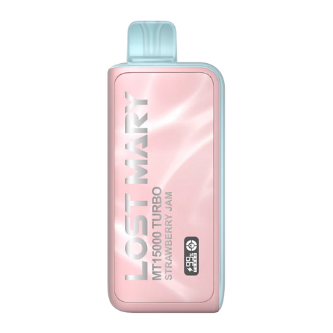 lost mary mt15000 turbo frozen white strawberry WHOLESALE Lost Mary MT15k Turbo | 15000 puff Disposable Vape Box of 5 main image 0
