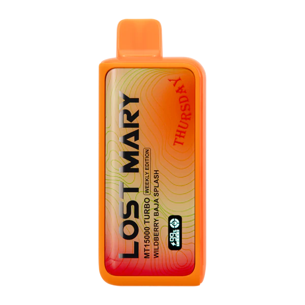 Wildberry Baja Splash Lost Mary MT15000 Turbo Vape