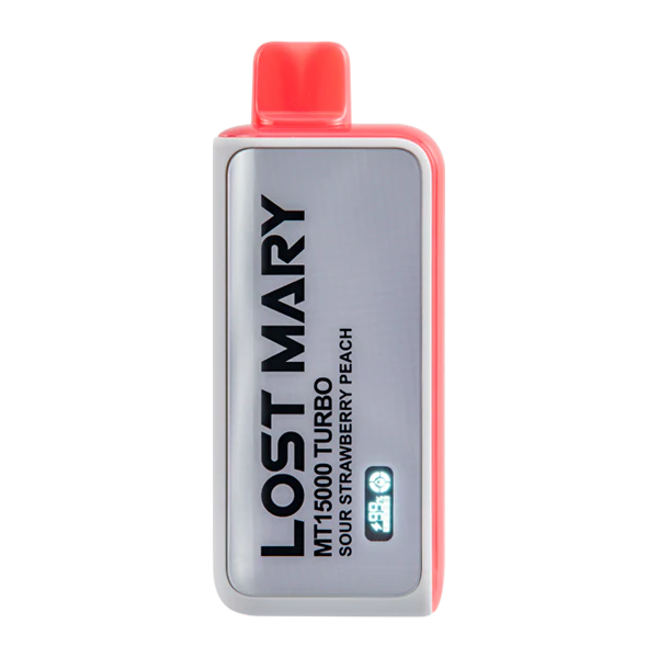 Sour Strawberry Peach Lost Mary MT15000 Turbo Vape