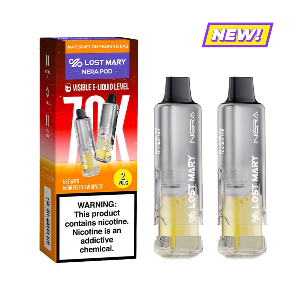 Lost Mary NERA Fullview 70K Pod - Watermelon Fcuking fab