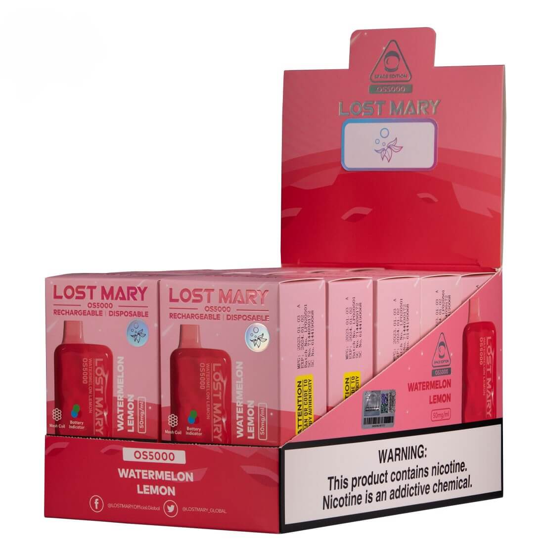 Lost Mary OS5000 Zero Nicotine Disposable Vape | EBCREATE Store Lost Mary OS5000 Zero Nicotine Disposable Vape | EBCREATE Store