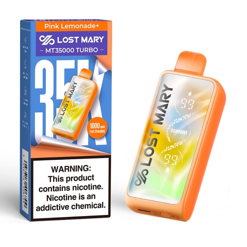 Pink Lemonade+ Lost Mary MT35000 Turbo Vape - EBCREATE Store