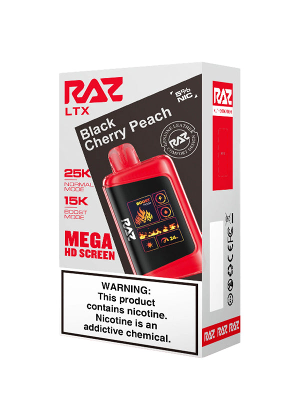 Black Cherry Peach RAZ TN9000 Disposable Vape