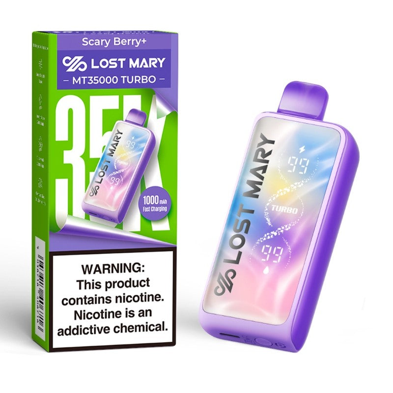 Scary Berry+ Lost Mary MT35000 Turbo Vape - EBCREATE Store