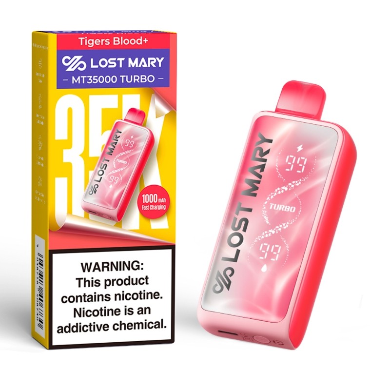 Tigers Blood+ Lost Mary MT35000 Turbo Vape