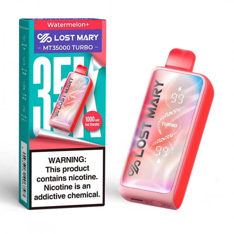 Watermelon+ Lost Mary MT35000 Turbo Vape - EBCREATE Store