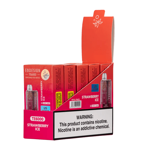 EBCREATE TE6000 Disposable Vape 10 Pack | EBCREATE Store
